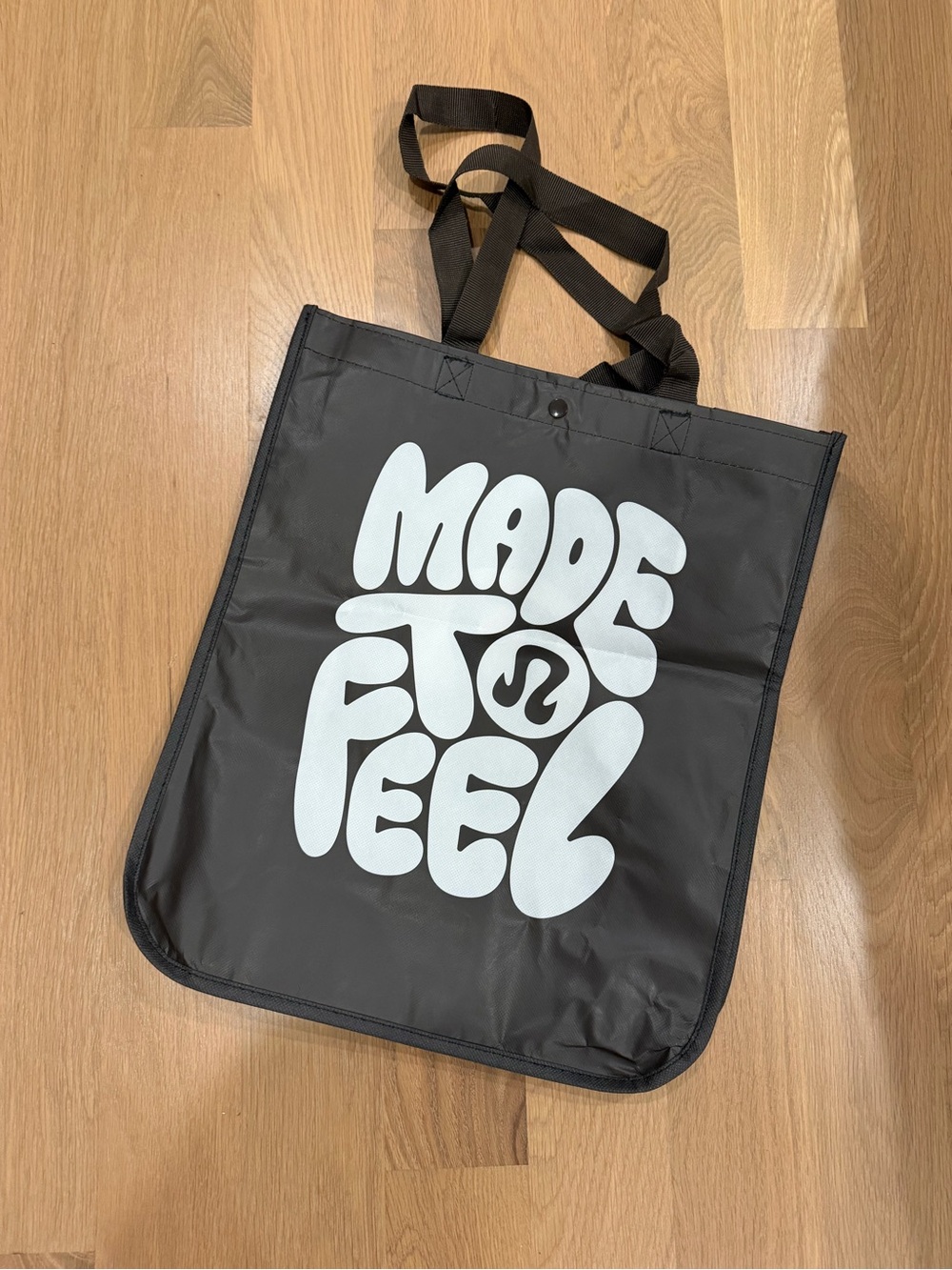 Lululemon RARE Espresso 'Made To Feel' Reusable Tote